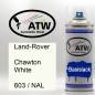 Preview: Land-Rover, Chawton White, 603 / NAL: 400ml Sprühdose, von ATW Autoteile West.
